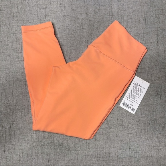 Lululemon Align High Rise Pants Leggings Sunny Coral 10 NWT - Picture 5 of 12